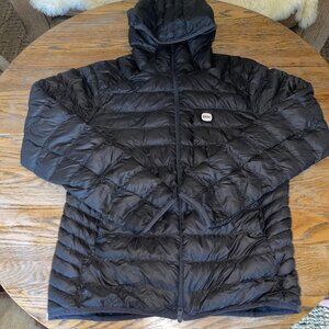 POC dk gray puff hooded insulated jacket/Mens XL/no flaws